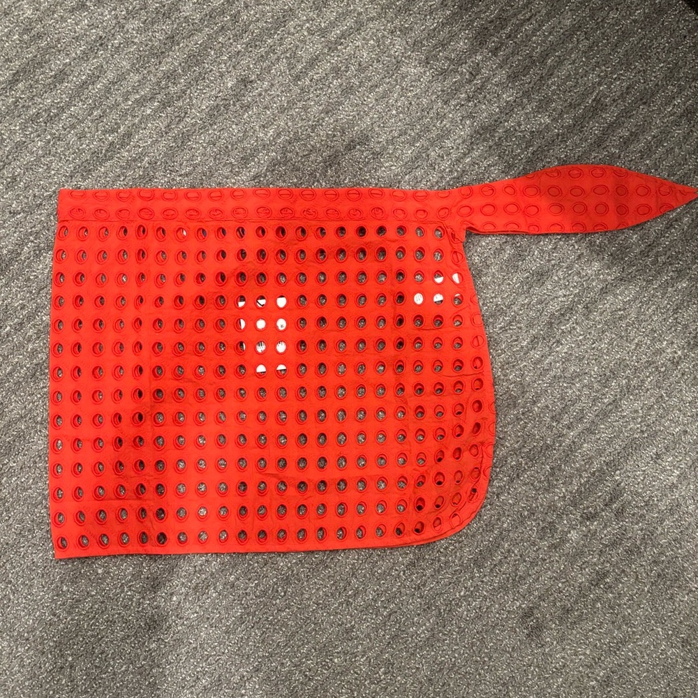 Solid & Striped the mini wrap pareo, NWT, size xs/s, color lava